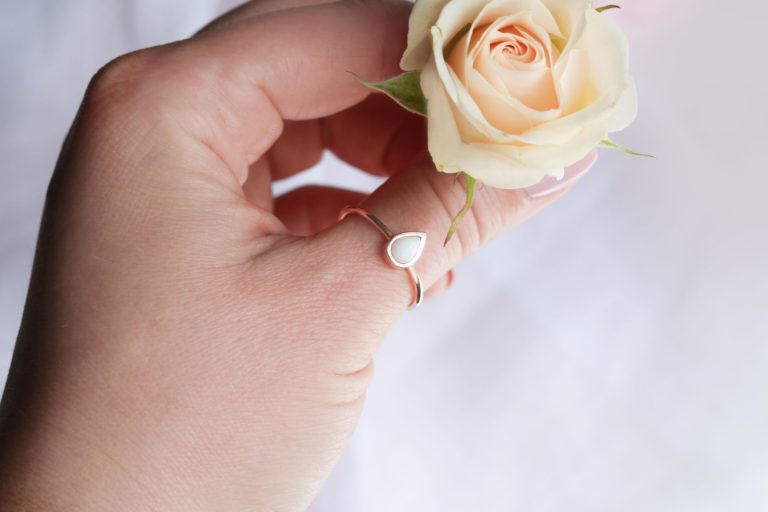 Bague Goutte Lait Maternel La Joie En Rose