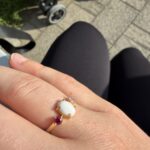 Bague Lait Maternel Ovale 3 Pierres photo review