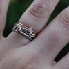 3mm Delicate Breast Milk Stone Ring - Image 5