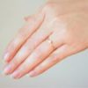 3mm Delicate Breast Milk Stone Ring - Image 2
