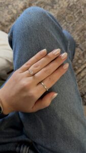 Bague Lait Maternel Empilable Ovale photo review