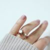 Breast Milk Flower Ring