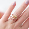 Love and friendship Hug Ring - Image 2