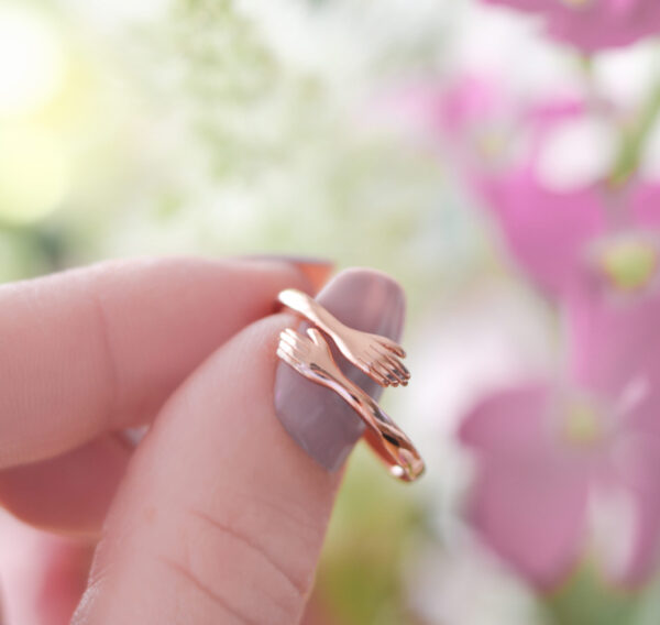 Love and friendship Hug Ring
