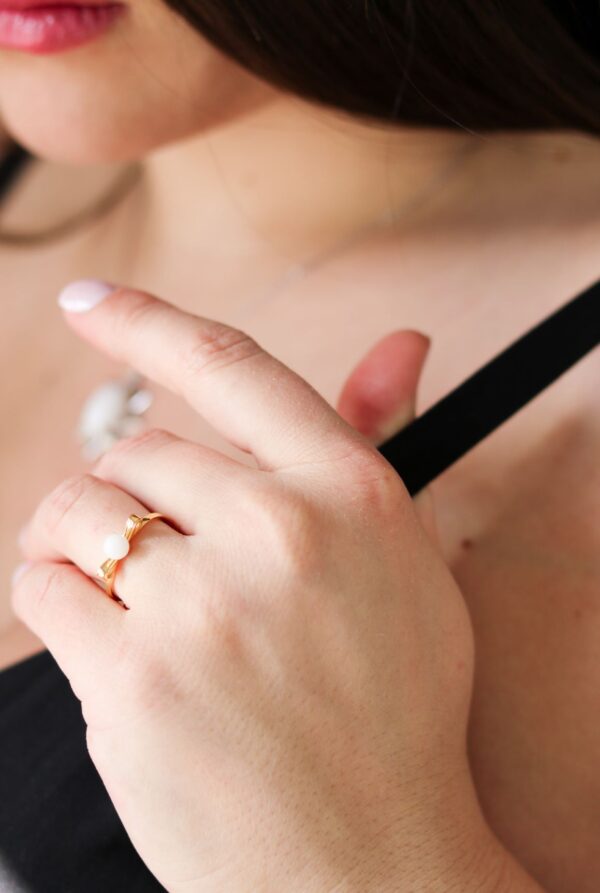 Breast Milk Bow Ring - Image 2