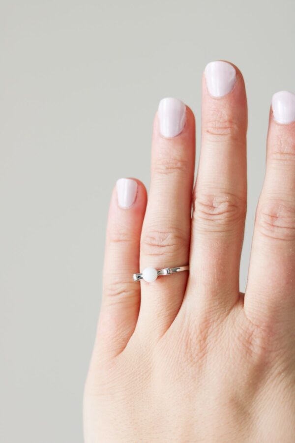 Breast Milk Bow Ring - Image 3