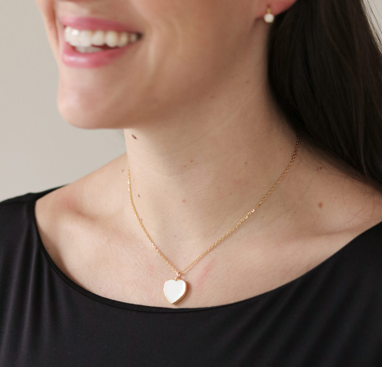 Pendentif Lait Maternel Coeur – Image 14